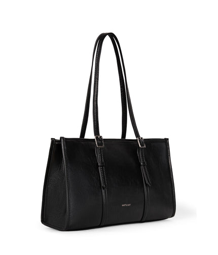 ZEPHYR Vegan Tote Bag – Theme | Color: Black - variant::black