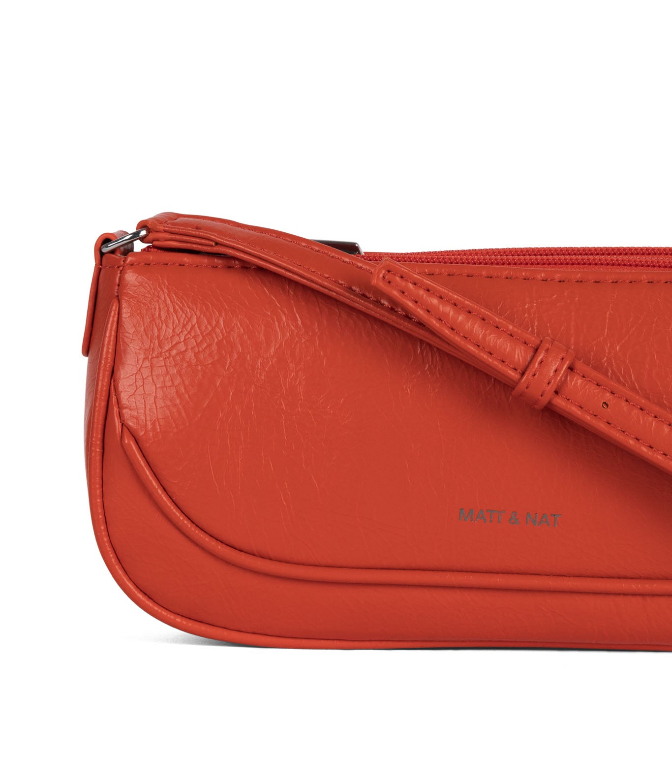 BUDDY Vegan Crossbody Bag – Theme | Color: Tomato - variant::tomato