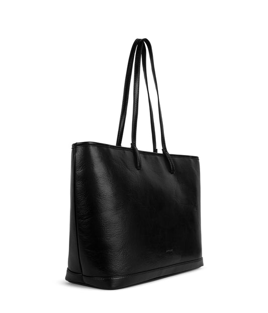 ELIZA Vegan Tote Bag - Theme | Color: Black - variant::black