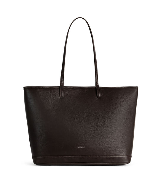 ELIZA Vegan Tote Bag - Theme | Color: Coffee - variant::coffee