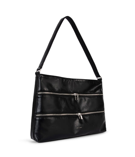 MALENE Vegan Shoulder Bag – Theme | Color: Black - variant::black