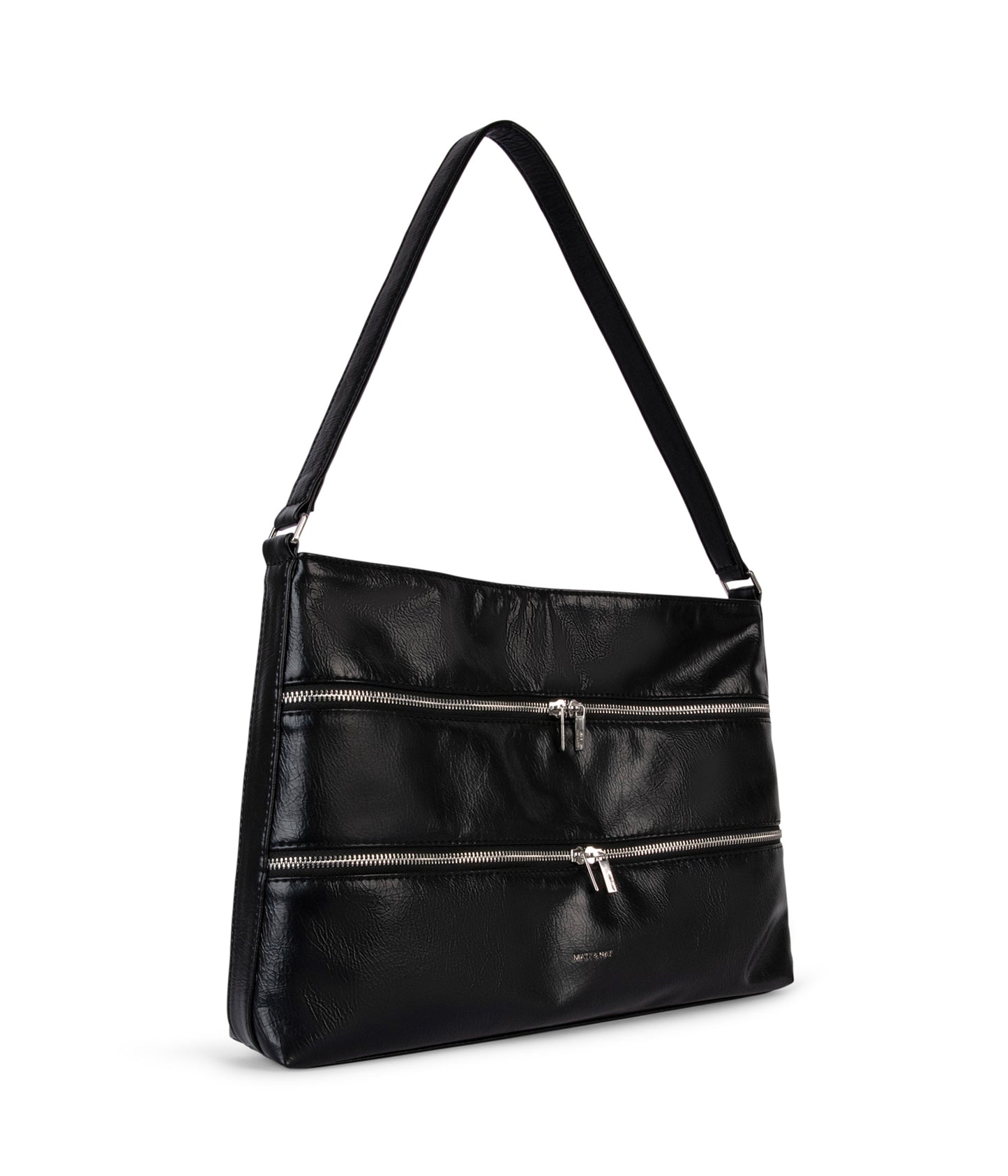MALENE Vegan Shoulder Bag – Theme | Color: Black - variant::black