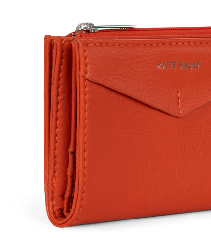 ROME SM Vegan Wallet - Theme | Color: Tomato - variant::tomato