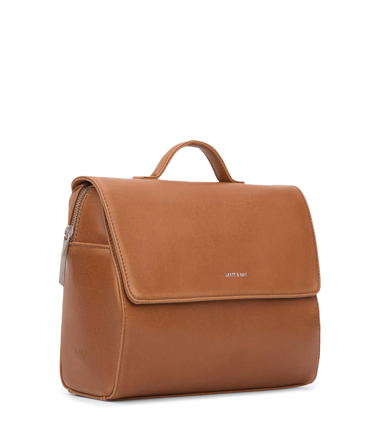 PHI Vegan Crossbody Bag - Vintage | Color: Chili Matte Nickle - variant::chili matte nickel