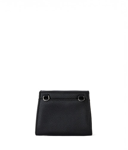 NANO Vegan Wallet - Grain | Color: Black - variant::black