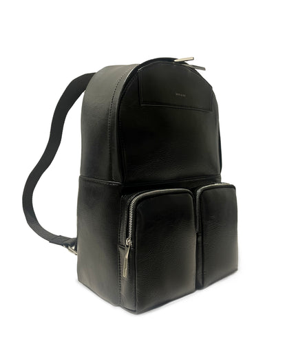 DONNIE Vegan Backpack – Theme | Color: Black - variant::black
