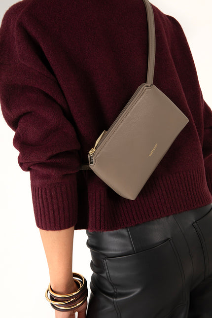 PETEL Vegan Belt Bag – Theme | Color: Coffee - variant::coffee