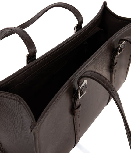 ZEPHYR Vegan Tote Bag – Theme | Color: Coffee - variant::coffee