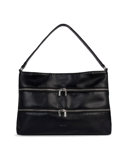 MALENE Vegan Shoulder Bag – Theme | Color: Black - variant::black