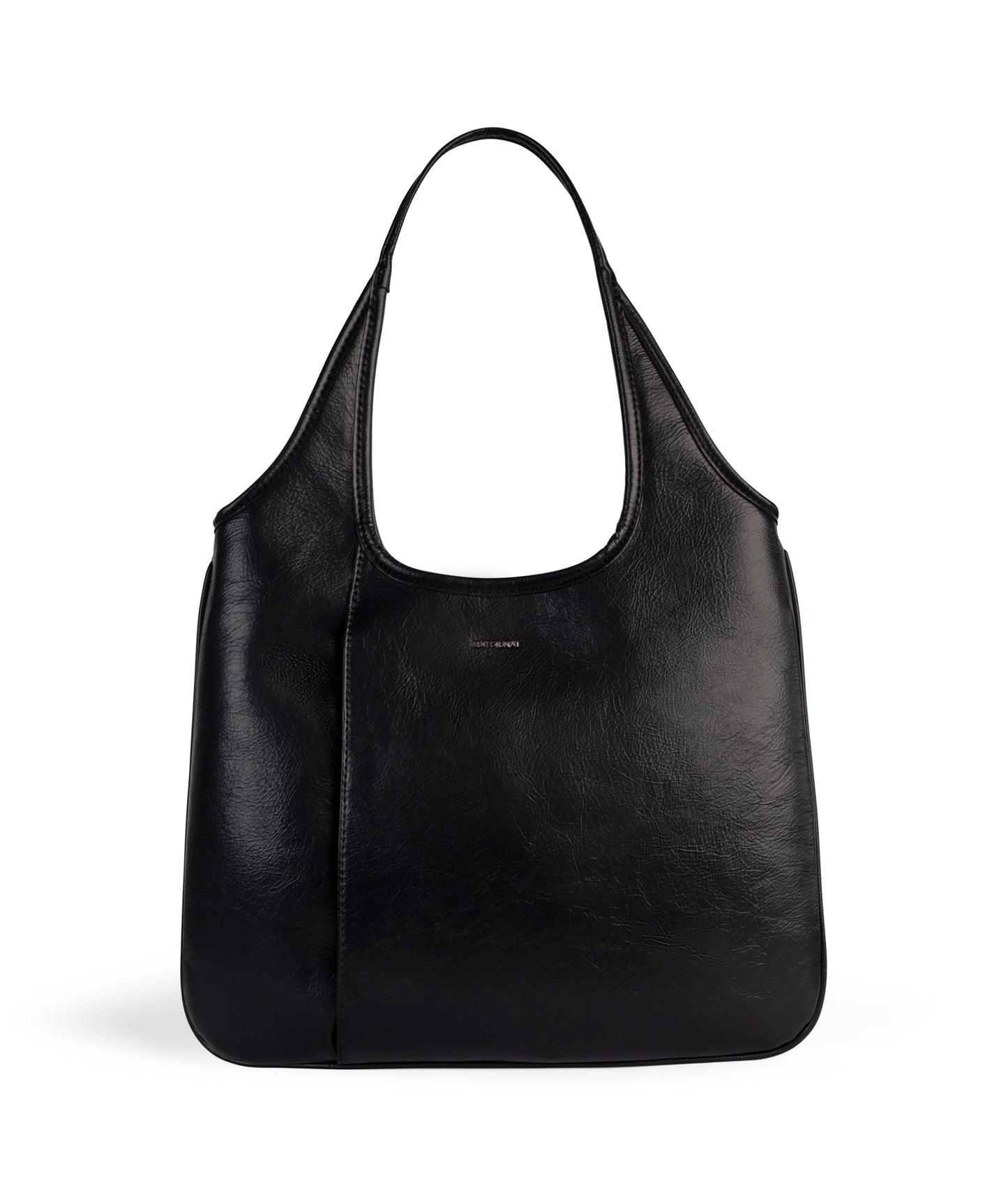 PORTO Vegan Hobo Bag - Theme | Color: Black - variant::black