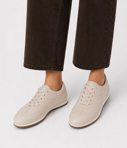 AZARA Women's Vegan Sneakers | Color: Off White - variant::offwhite