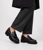 CELESTE Women's Vegan Loafers | Color: Black - variant::black