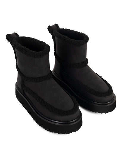 UMMI Women's Vegan Comfort Boot | Color: Black - variant::black