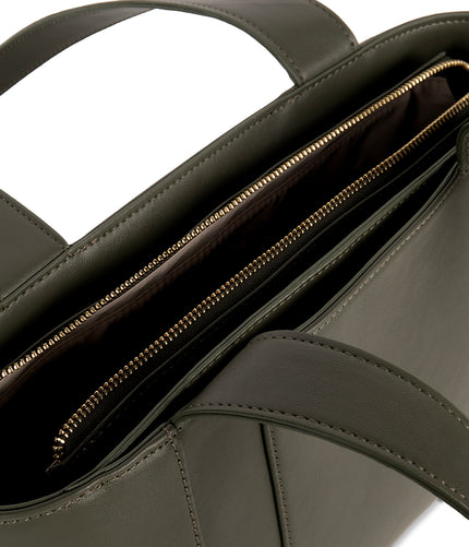 GARNI Vegan Tote Bag - Forum | Color: Pickle - variant::pickle
