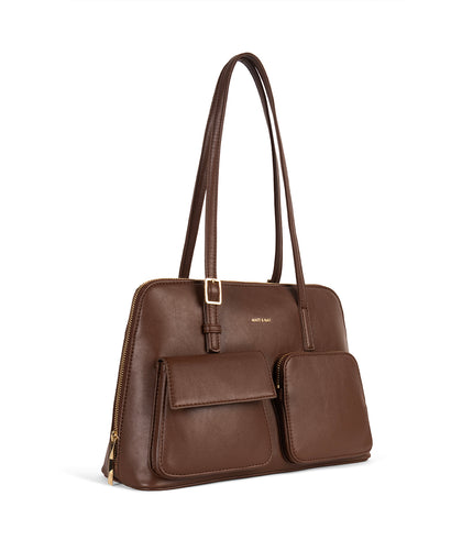 IMENA Vegan Tote Bag – Forum | Color: Cocoa - variant::cocoa