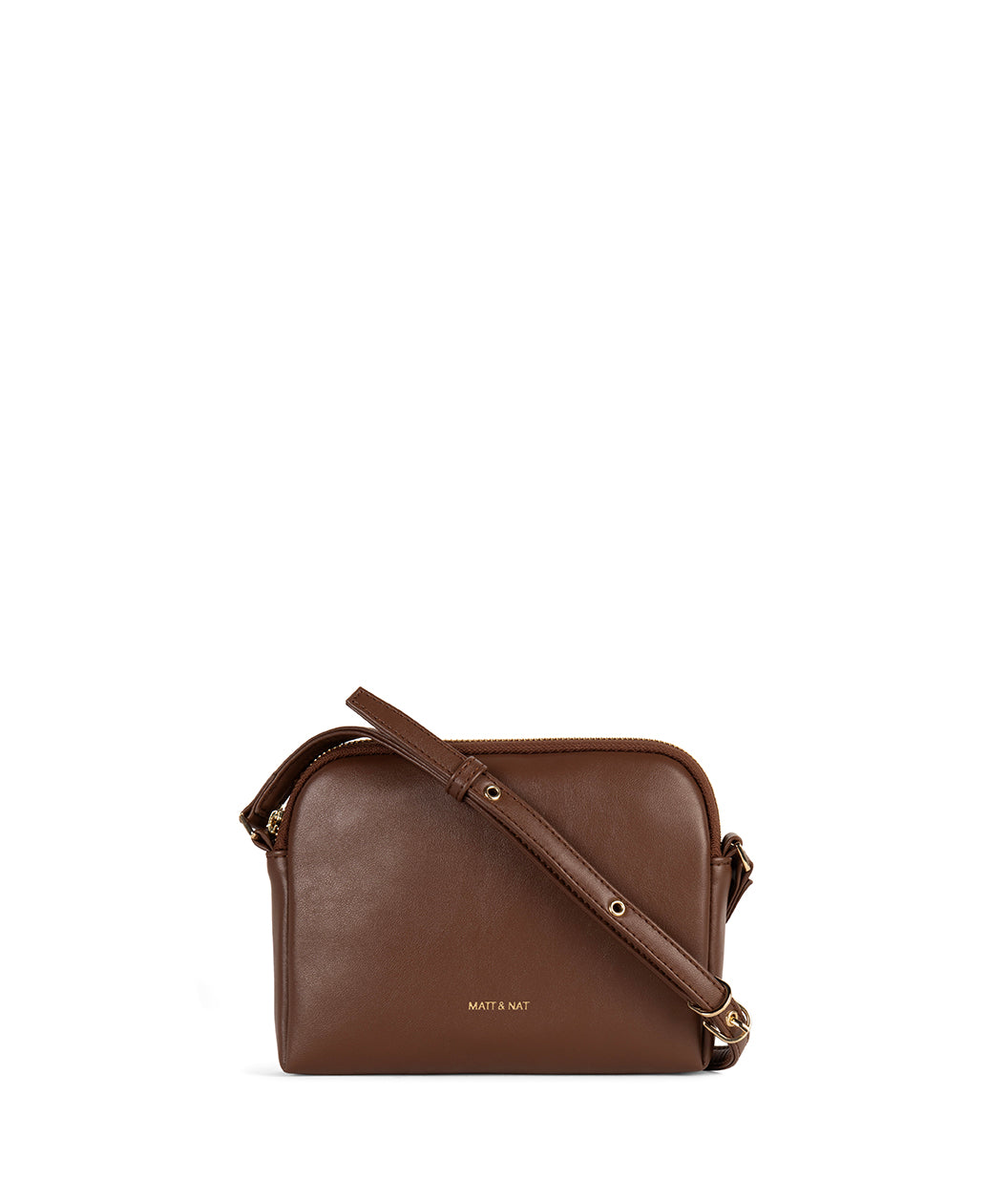 KRISTY Slim Vegan Crossbody Bag - Forum | Color: Cocoa - variant::cocoa