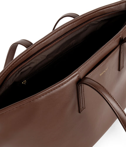 MARISA Vegan Tote Bag – Forum | Color: Cocoa - variant::cocoa