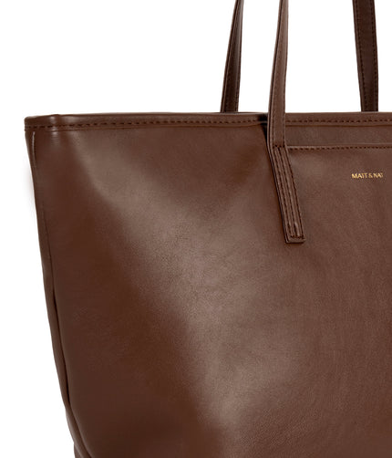 MARISA Vegan Tote Bag – Forum | Color: Cocoa - variant::cocoa