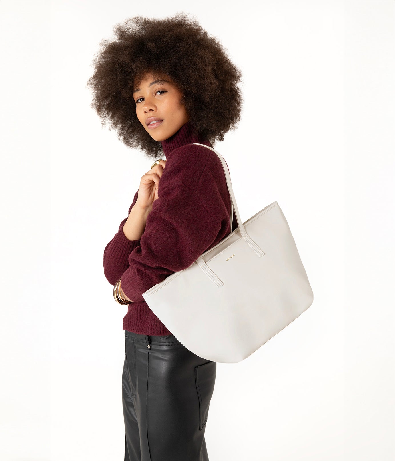MARISA Vegan Tote Bag – Forum | Color: Cocoa - variant::cocoa