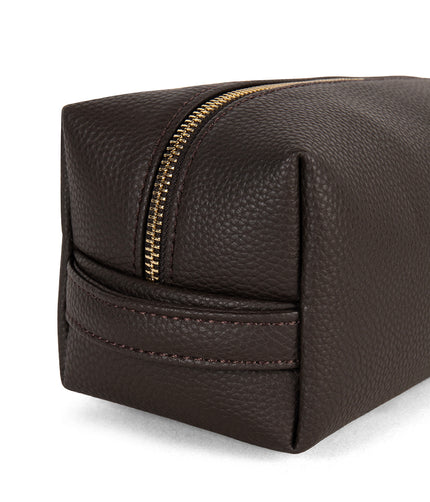BLAIR Vegan Toiletry Case - Grain | Color: Fudge - variant::fudge
