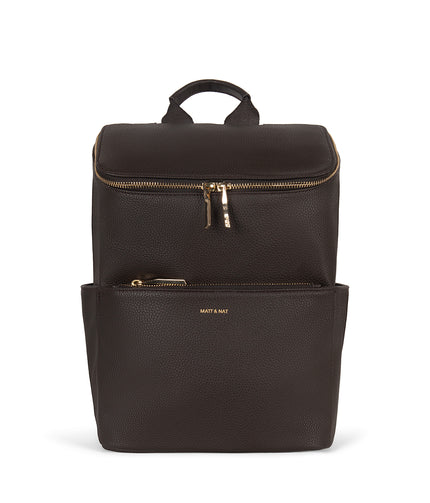 BRAVE Vegan Backpack - Grain | Color: Fudge - variant::fudge