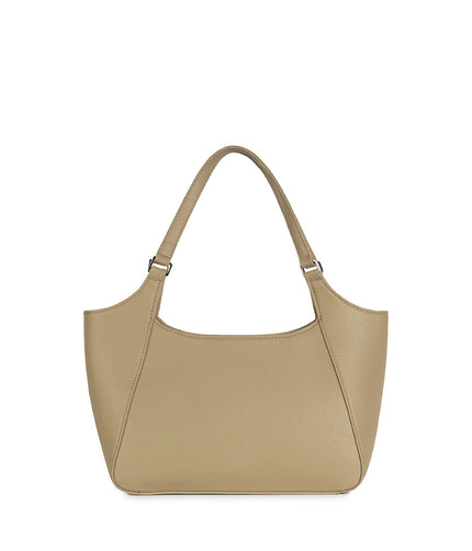 CHARLOT SM Vegan Tote Bag - Grain | Color: Almond - variant::almond