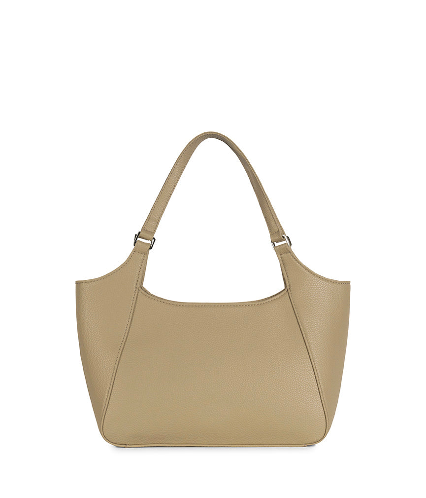 CHARLOT SM Vegan Tote Bag - Grain | Color: Almond - variant::almond