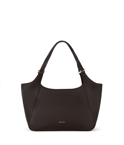 CHARLOT SM Vegan Tote Bag - Grain | Color: Fudge - variant::fudge