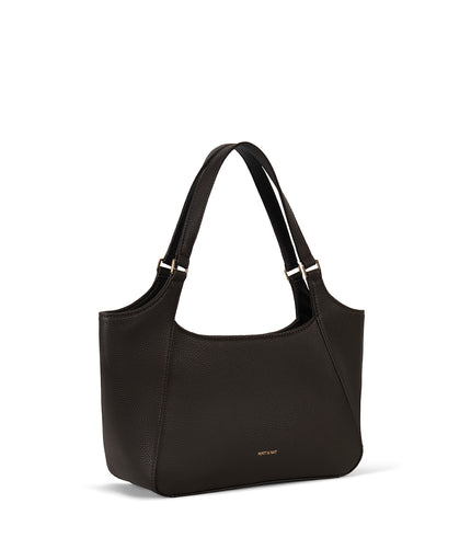 CHARLOT SM Vegan Tote Bag - Grain | Color: Fudge - variant::fudge