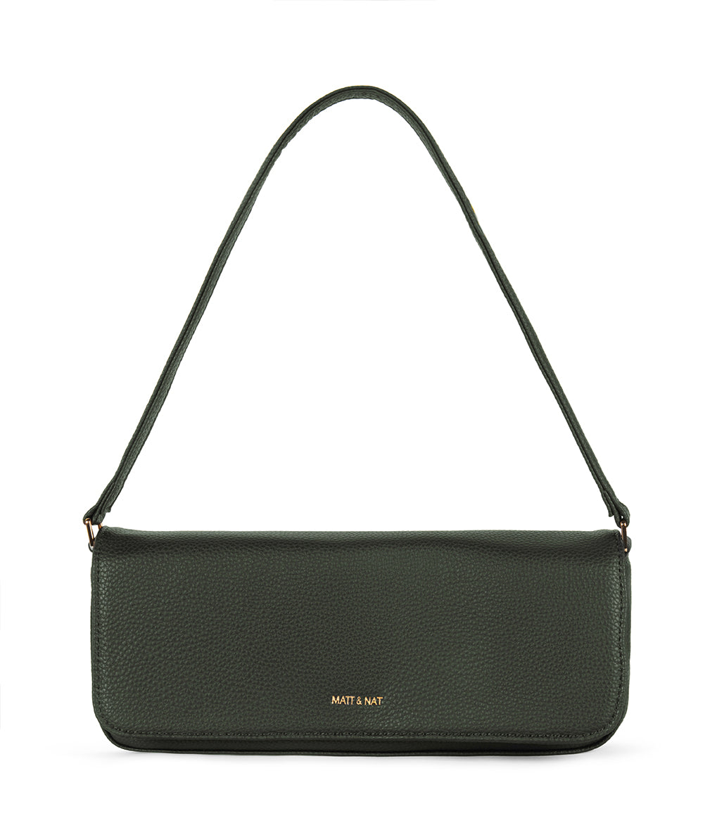 ENA Vegan Shoulder Bag - Grain | Color: Rosemary - variant::rosemary