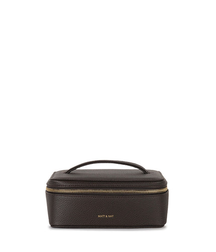 JULE Vegan Vanity Case - Grain | Color: Fudge - variant::fudge