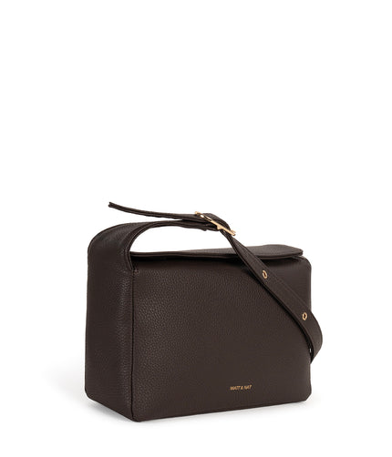 KERI Vegan Crossbody Bag – Grain | Color: Fudge - variant::fudge