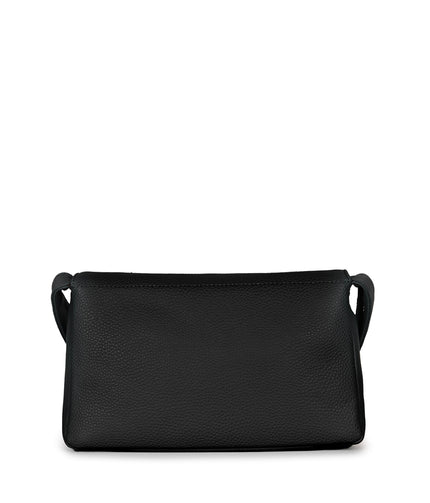 KERI Vegan Crossbody Bag – Grain | Color: Black - variant::black