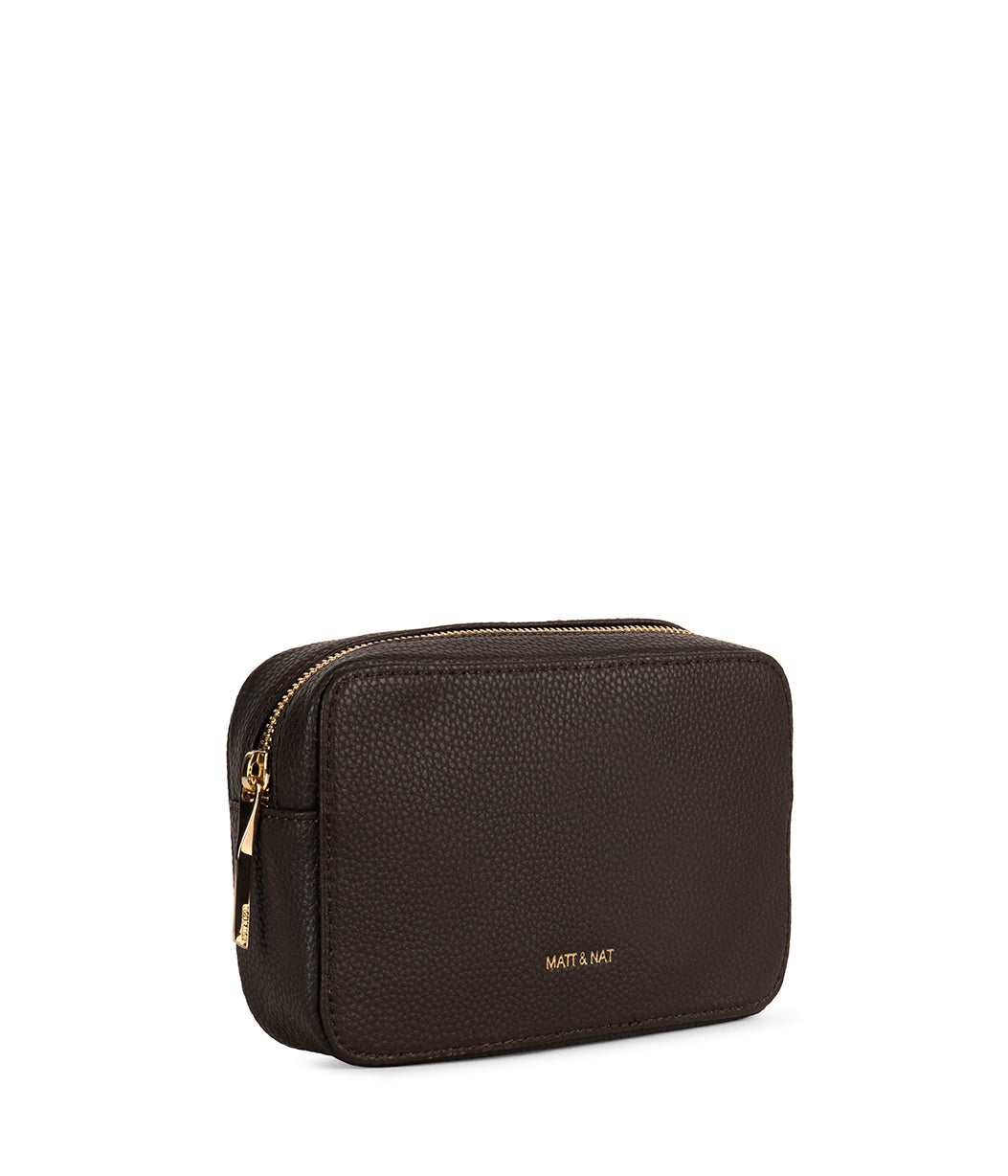 LARRA Vegan Belt Bag – Grain | Color: Fudge - variant::fudge