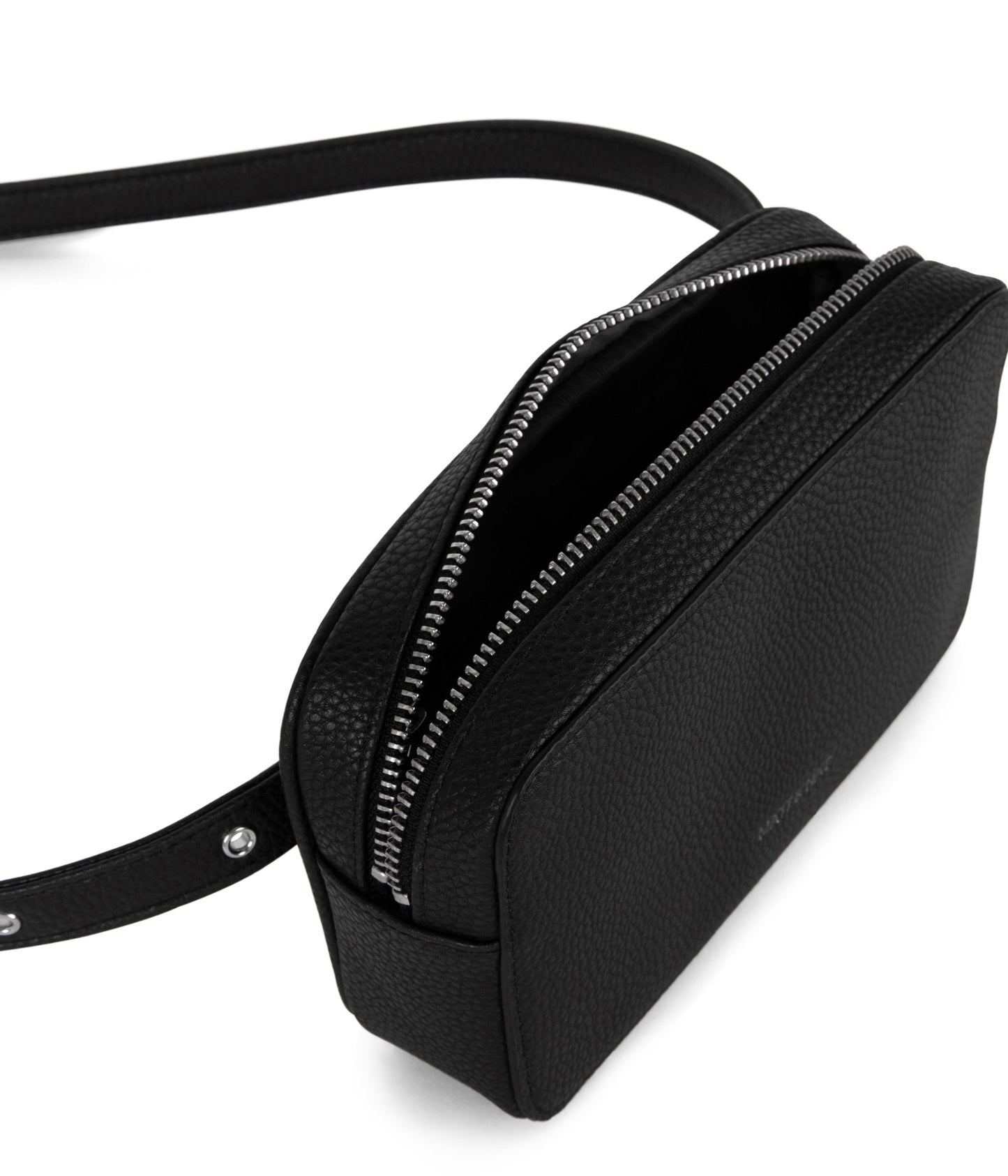 LARRA Vegan Belt Bag – Grain | Color: Black - variant::black