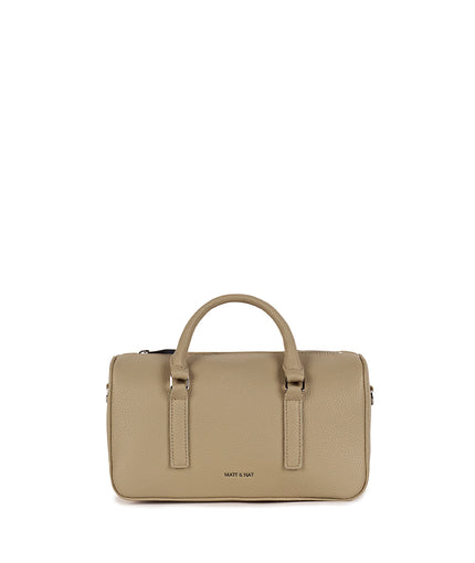 LUCE Vegan Crossbody Bag - Grain | Color: Almond - variant::almond