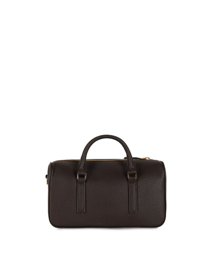 LUCE Vegan Crossbody Bag - Grain | Color: Fudge - variant::fudge