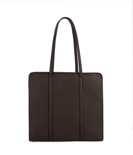 LUSIK Vegan Tote Bag – Grain | Color: Fudge - variant::fudge
