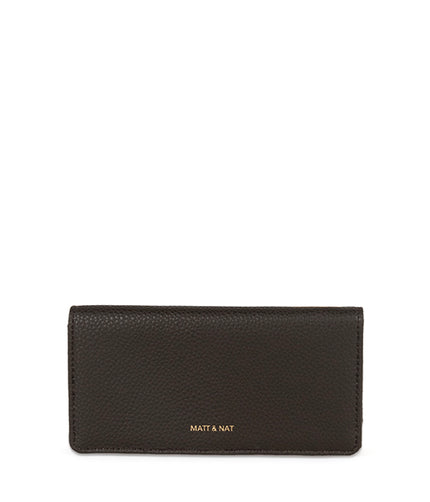 MAIRI Vegan Wallet - Grain | Color: Fudge - variant::fudge