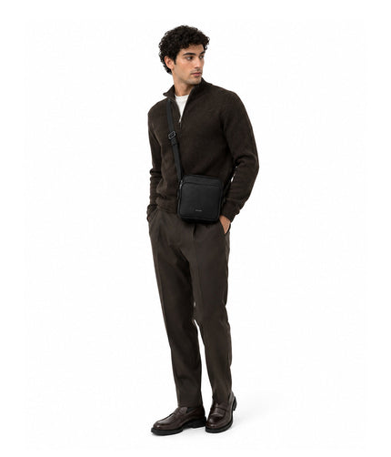 MARC Vegan Crossbody Bag - Grain | Color: Fudge - variant::fudge