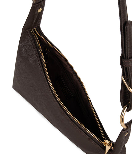 MATINA Vegan shoulder bag - Grain | Color: Fudge - variant::fudge