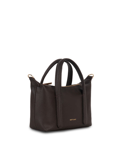 MOLA Vegan Crossbody Bag - Grain | Color: Fudge - variant::fudge