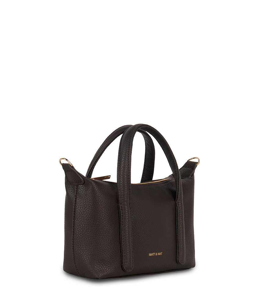 MOLA Vegan Crossbody Bag - Grain | Color: Fudge - variant::fudge