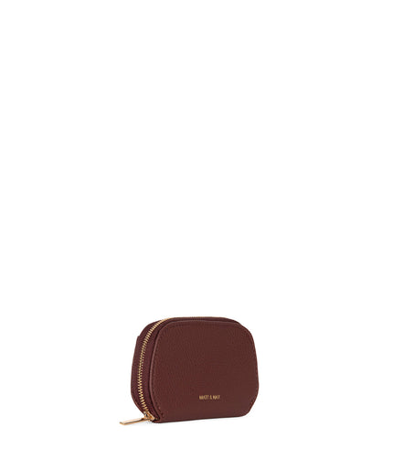 NADYA Vegan Card Holder – Grain | Color: Cherry - variant::cherry