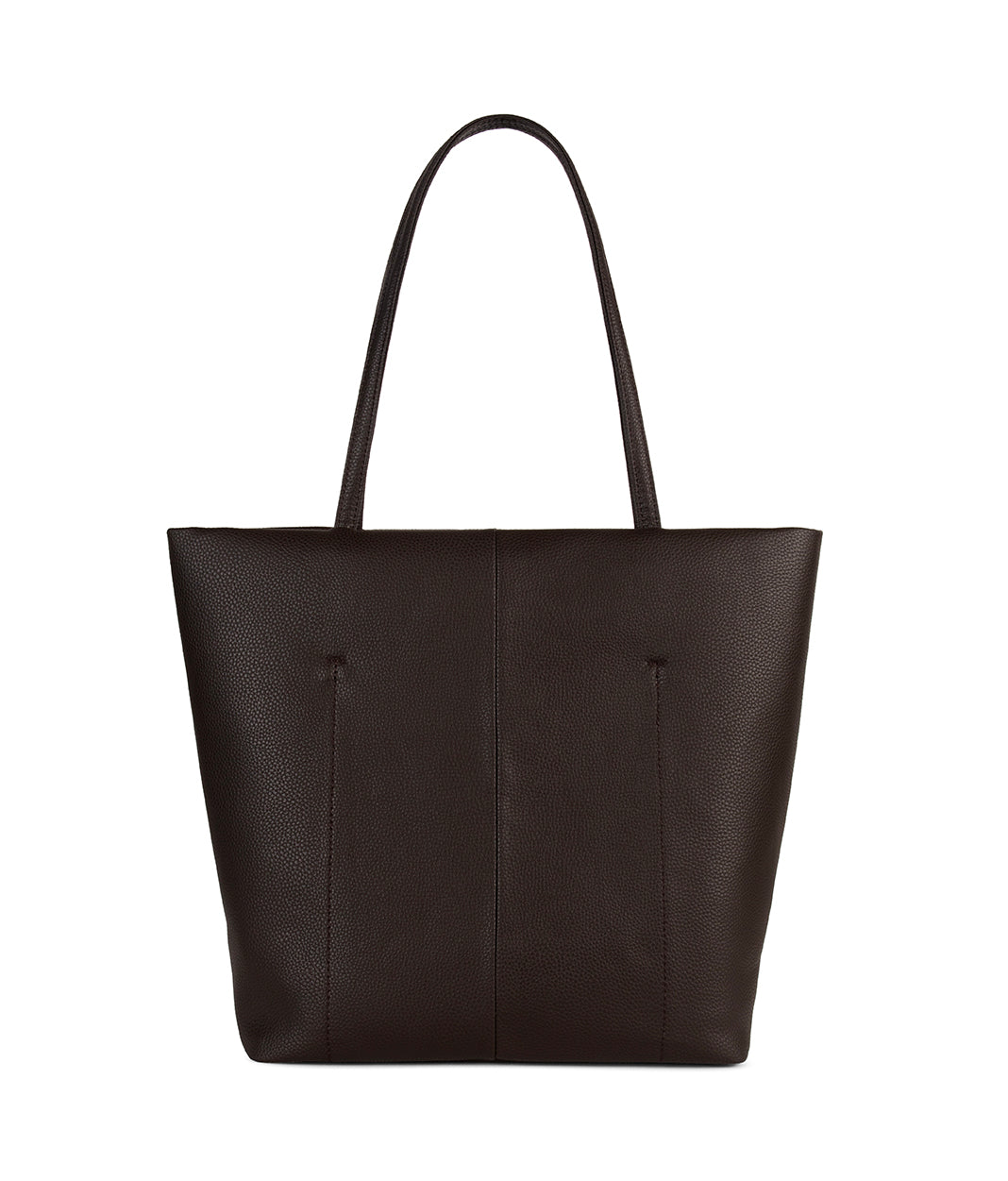 NATALIA Vegan Tote Bag – Grain | Color: Fudge - variant::fudge