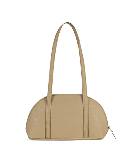 REA Vegan Satchel - Grain | Color: Almond - variant::almond