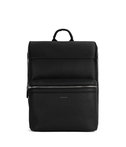 REMI Vegan Backpack - Grain | Color: Black - variant::black