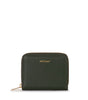 RUE Small Vegan Zip Wallet - Grain | Color: Rosemary - variant::rosemary