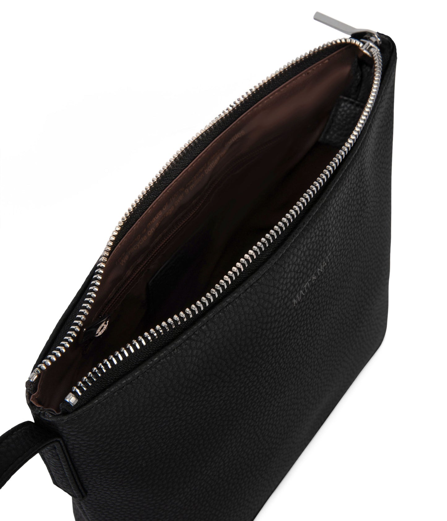 SAM Vegan Crossbody Bag - Grain | Color: Black - variant::black