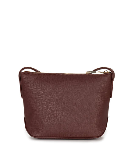 SAM Vegan Crossbody Bag - Grain | Color: Cherry - variant::cherry